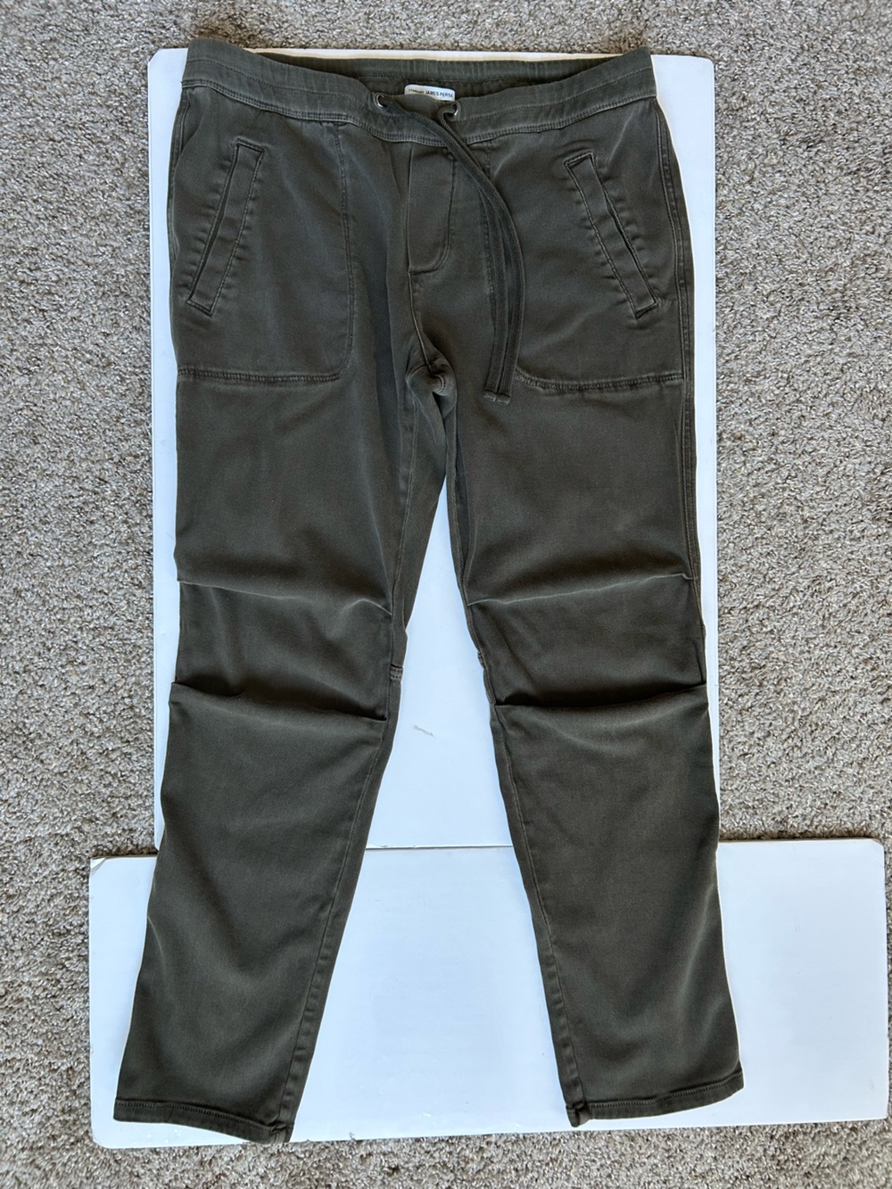 James Perse Olive Pull-On Jogger Pants for women